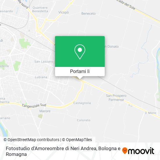 Mappa Fotostudio d'Amoreombre di Neri Andrea