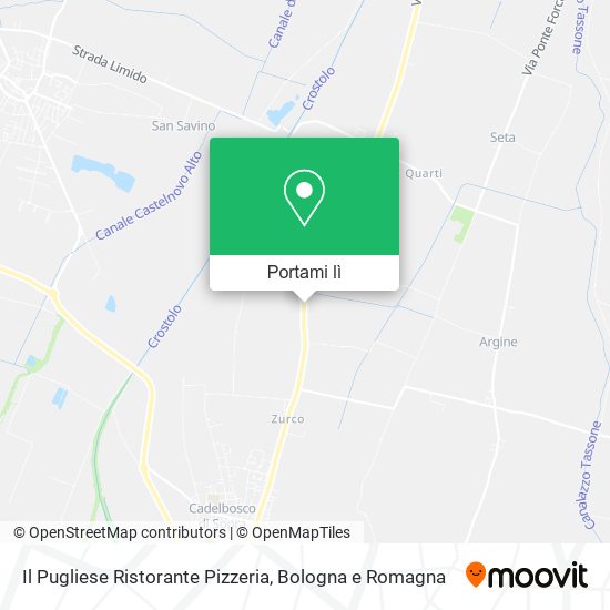 Mappa Il Pugliese Ristorante Pizzeria