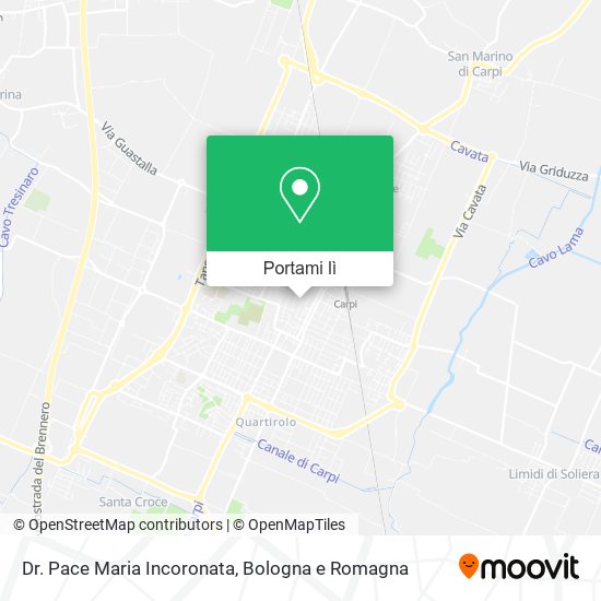 Mappa Dr. Pace Maria Incoronata