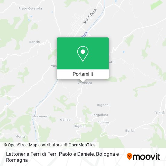 Mappa Lattoneria Ferri di Ferri Paolo e Daniele