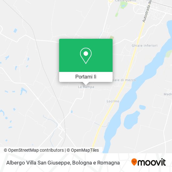 Mappa Albergo Villa San Giuseppe
