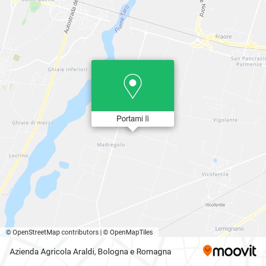 Mappa Azienda Agricola Araldi