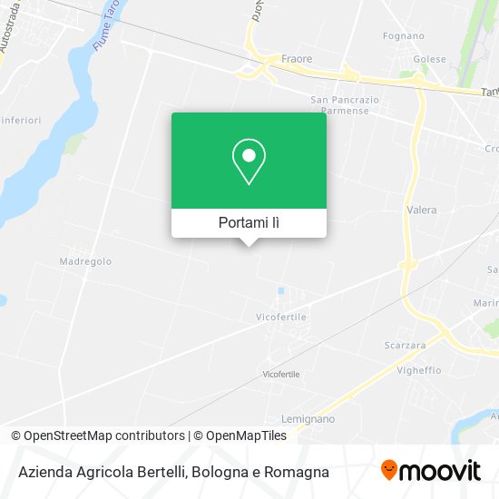 Mappa Azienda Agricola Bertelli