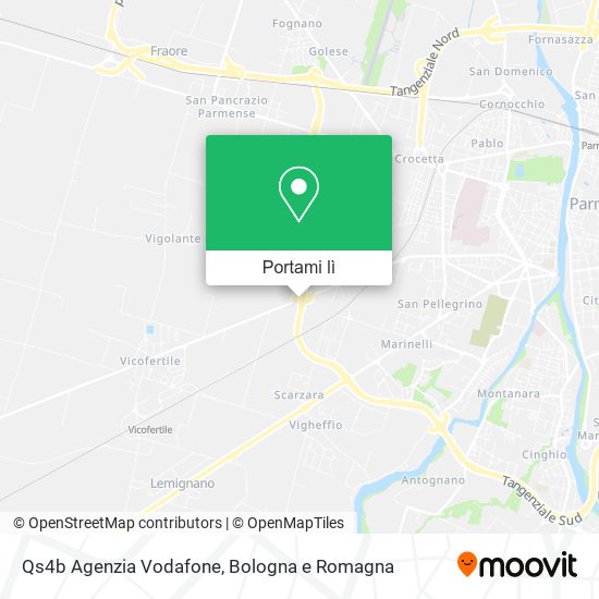 Mappa Qs4b Agenzia Vodafone