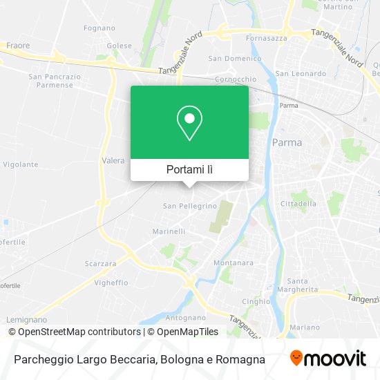 Mappa Parcheggio Largo Beccaria