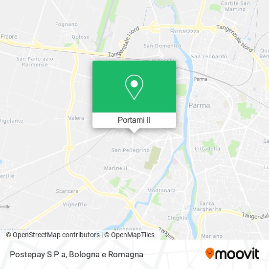 Mappa Postepay S P a