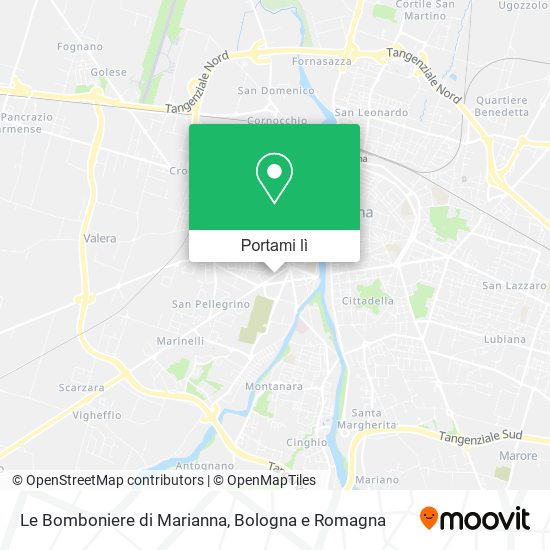 Mappa Le Bomboniere di Marianna