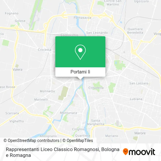 Mappa Rappresentanti Liceo Classico Romagnosi