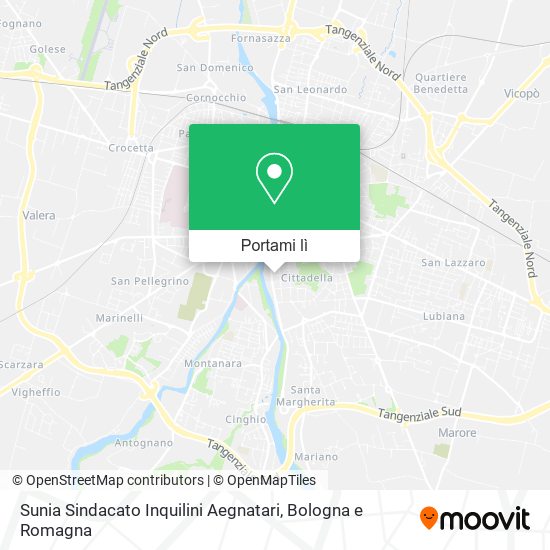 Mappa Sunia Sindacato Inquilini Aegnatari