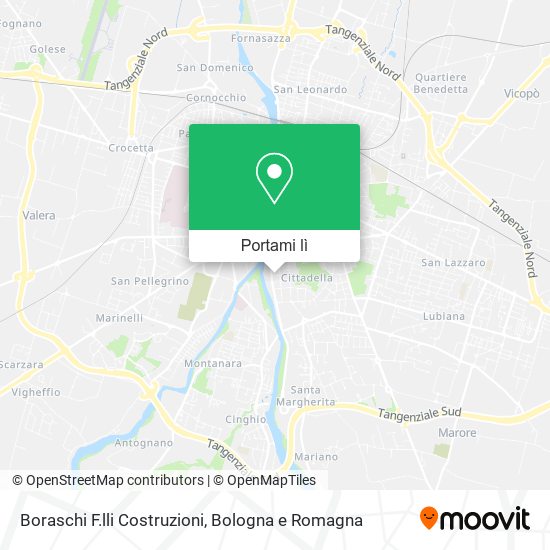 Mappa Boraschi F.lli Costruzioni