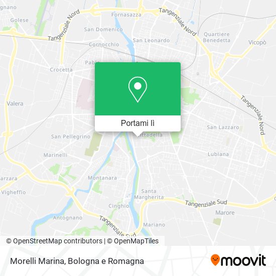 Mappa Morelli Marina