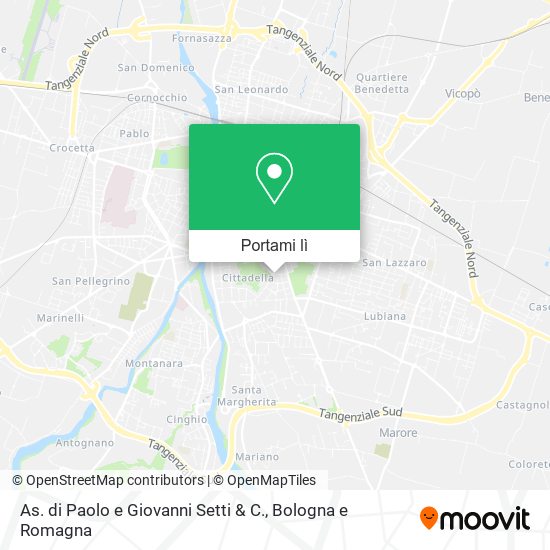 Mappa As. di Paolo e Giovanni Setti & C.