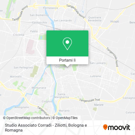 Mappa Studio Associato Corradi - Ziliotti