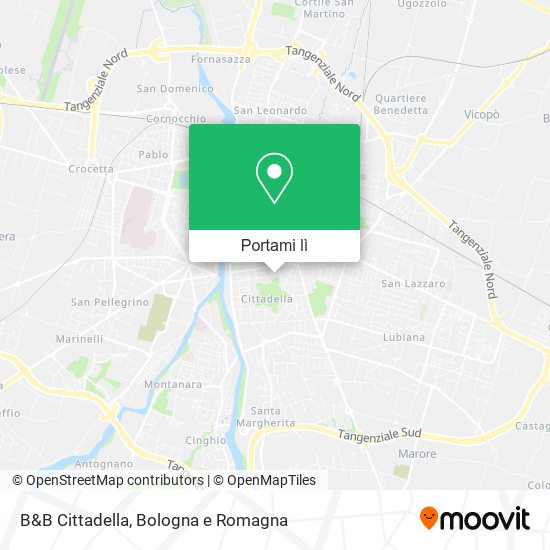 Mappa B&B Cittadella