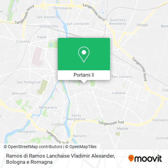 Mappa Ramos di Ramos Lanchaise Vladimir Alexander
