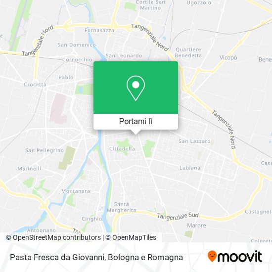 Mappa Pasta Fresca da Giovanni