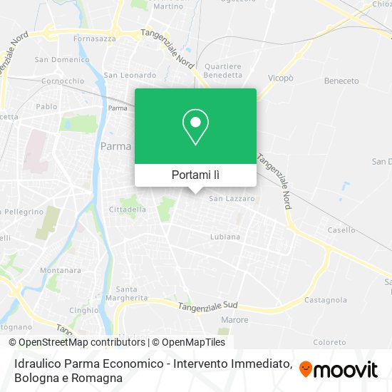 Mappa Idraulico Parma Economico - Intervento Immediato