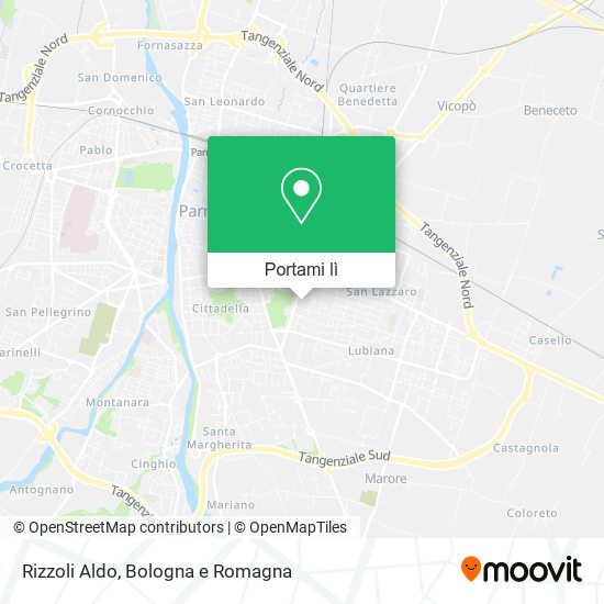 Mappa Rizzoli Aldo