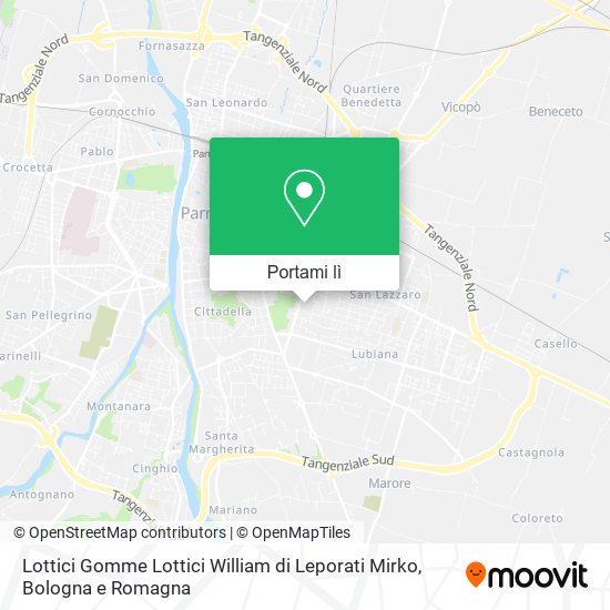 Mappa Lottici Gomme Lottici William di Leporati Mirko