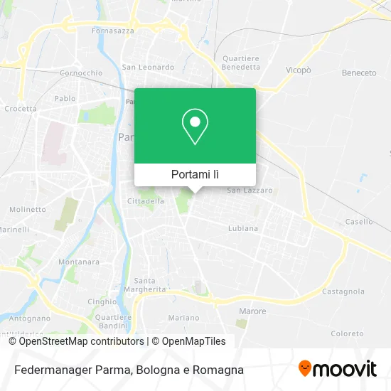 Mappa Federmanager Parma