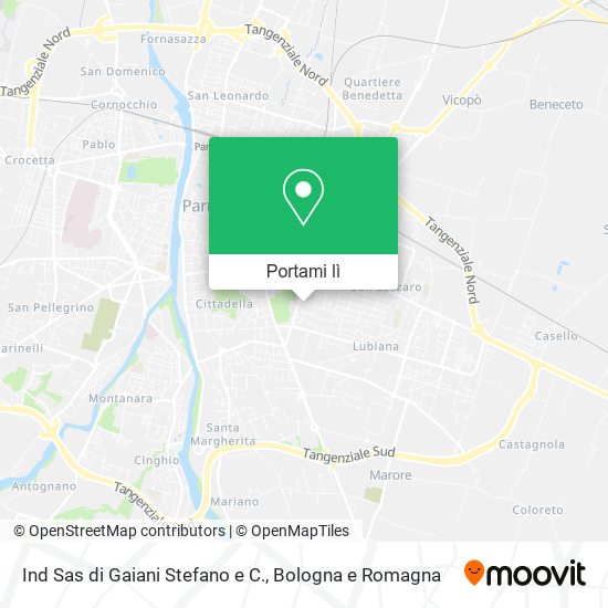 Mappa Ind Sas di Gaiani Stefano e C.
