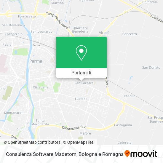 Mappa Consulenza Software Madetom