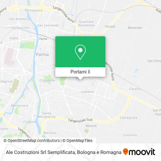 Mappa Ale Costruzioni Srl Semplificata