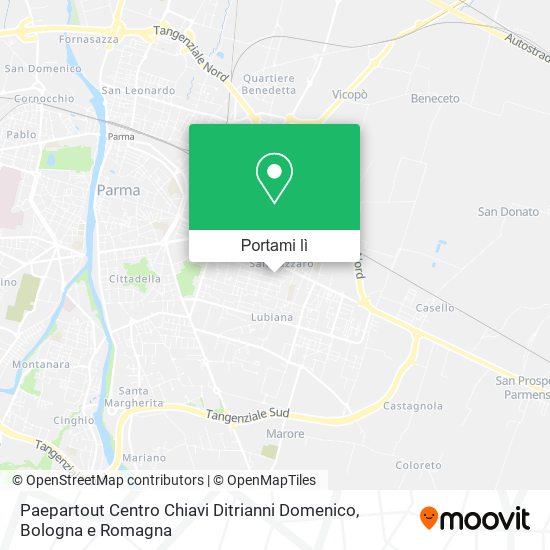 Mappa Paepartout Centro Chiavi Ditrianni Domenico
