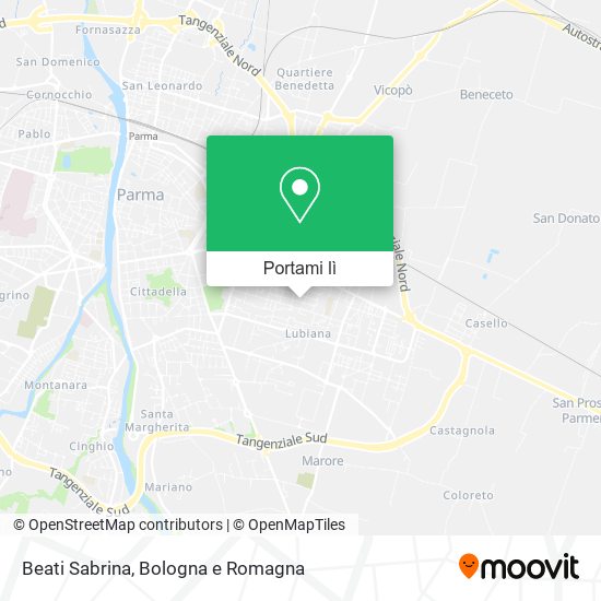 Mappa Beati Sabrina