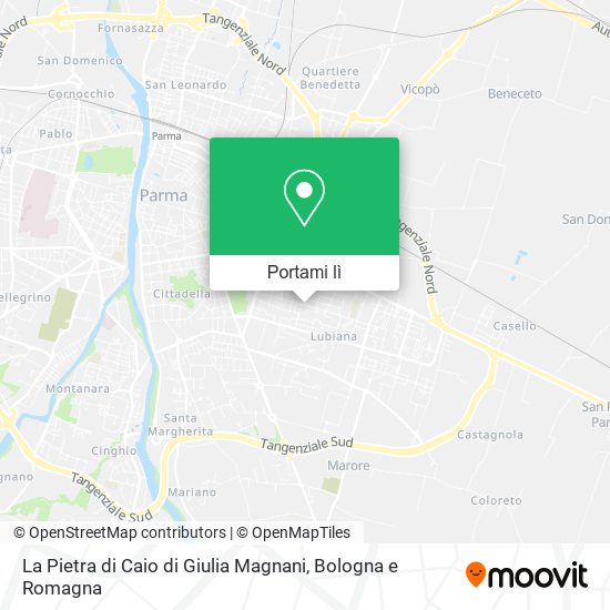 Mappa La Pietra di Caio di Giulia Magnani