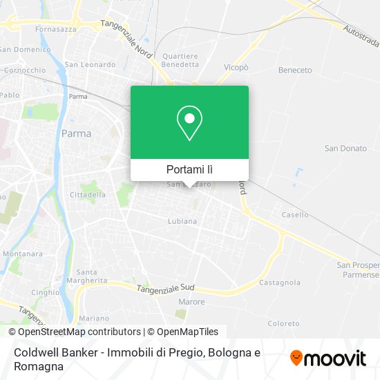Mappa Coldwell Banker - Immobili di Pregio