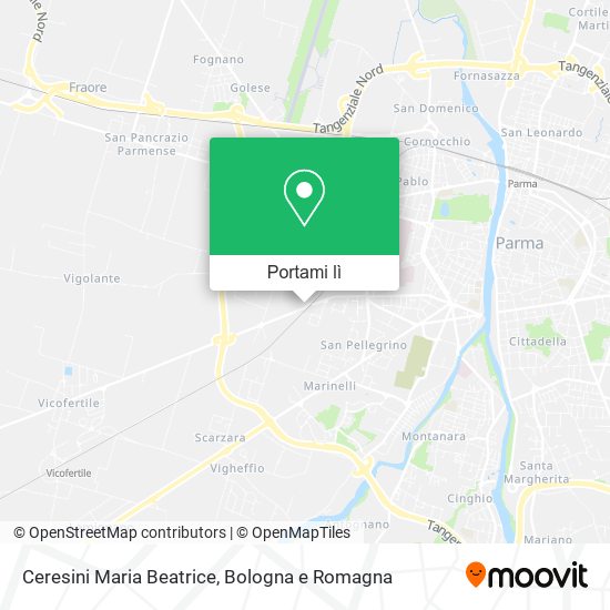 Mappa Ceresini Maria Beatrice