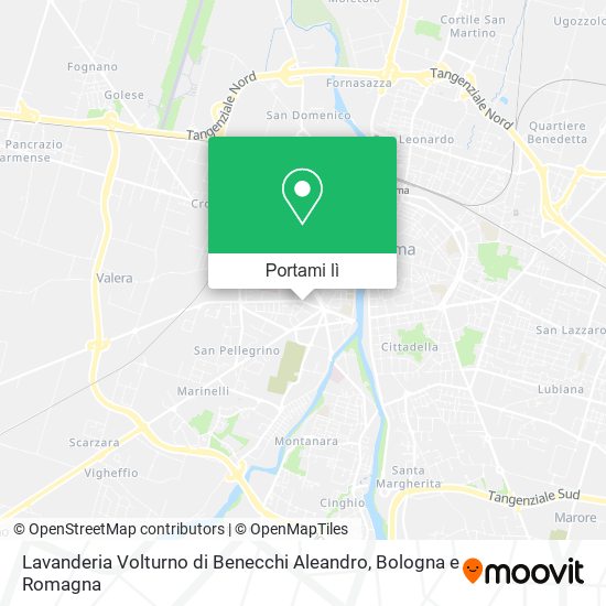 Mappa Lavanderia Volturno di Benecchi Aleandro