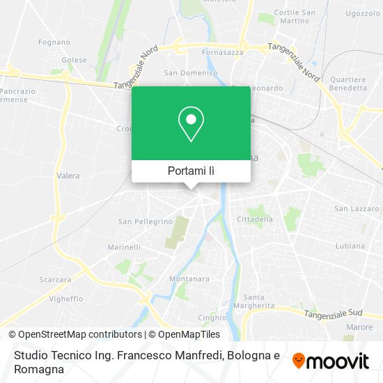 Mappa Studio Tecnico Ing. Francesco Manfredi