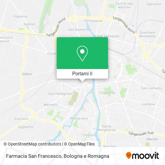 Mappa Farmacia San Francesco