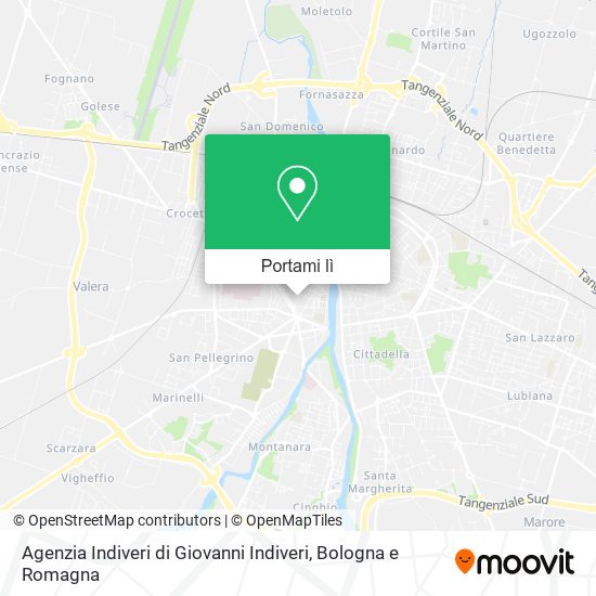 Mappa Agenzia Indiveri di Giovanni Indiveri