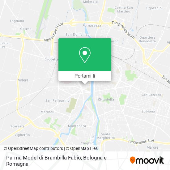 Mappa Parma Model di Brambilla Fabio