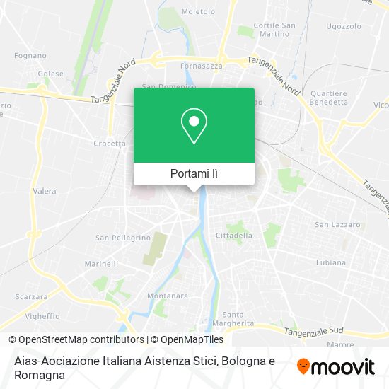 Mappa Aias-Aociazione Italiana Aistenza Stici