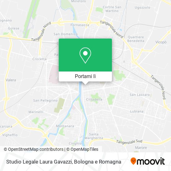 Mappa Studio Legale Laura Gavazzi