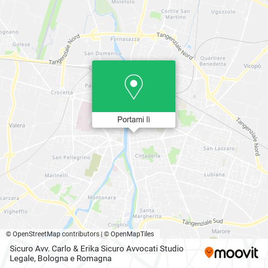 Mappa Sicuro Avv. Carlo & Erika Sicuro Avvocati Studio Legale