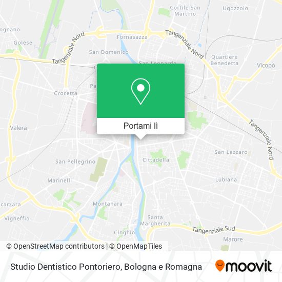 Mappa Studio Dentistico Pontoriero