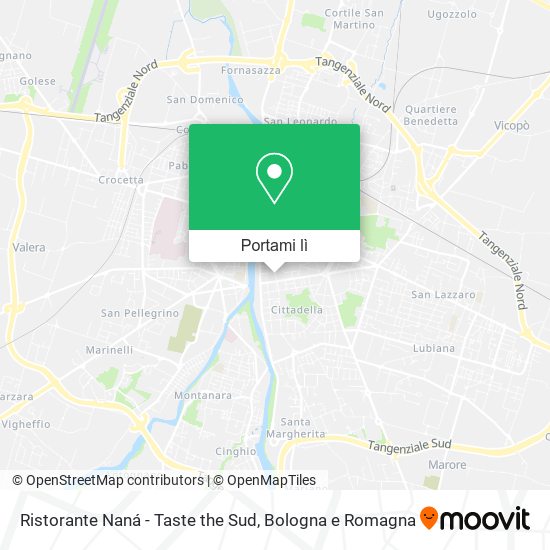 Mappa Ristorante Naná - Taste the Sud