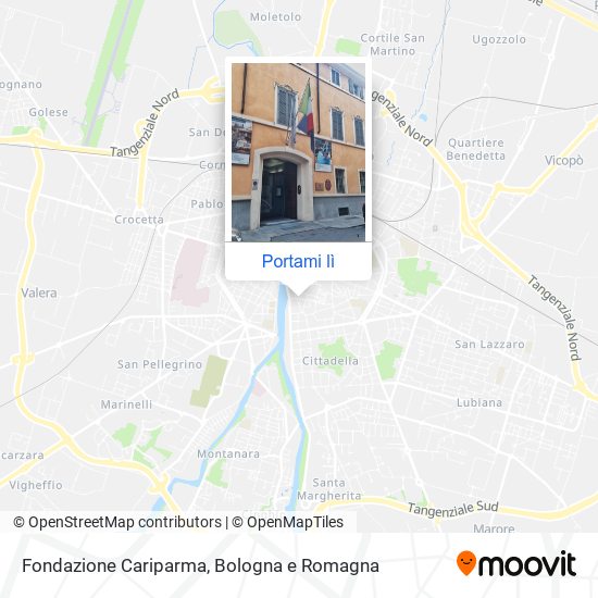 Mappa Fondazione Cariparma