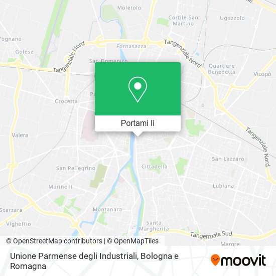 Mappa Unione Parmense degli Industriali
