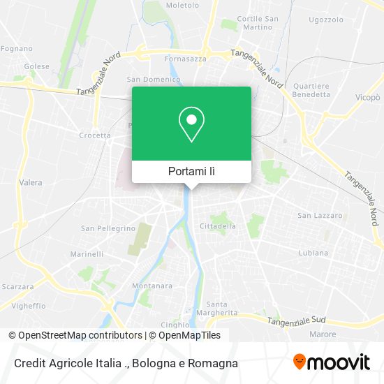 Mappa Credit Agricole Italia .