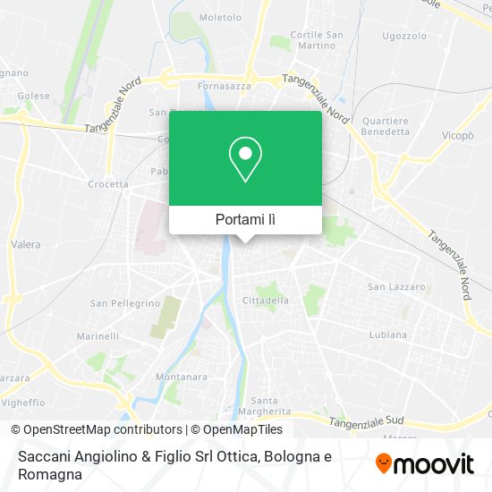 Mappa Saccani Angiolino & Figlio Srl Ottica