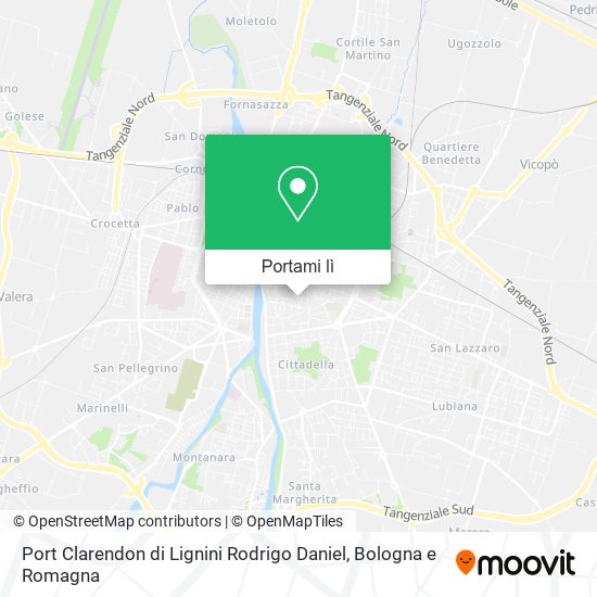 Mappa Port Clarendon di Lignini Rodrigo Daniel