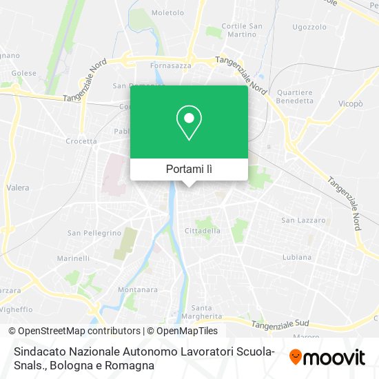 Mappa Sindacato Nazionale Autonomo Lavoratori Scuola-Snals.