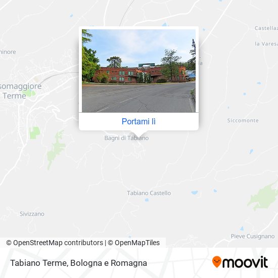 Mappa Tabiano Terme