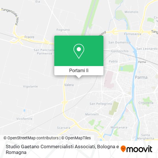 Mappa Studio Gaetano Commercialisti Associati